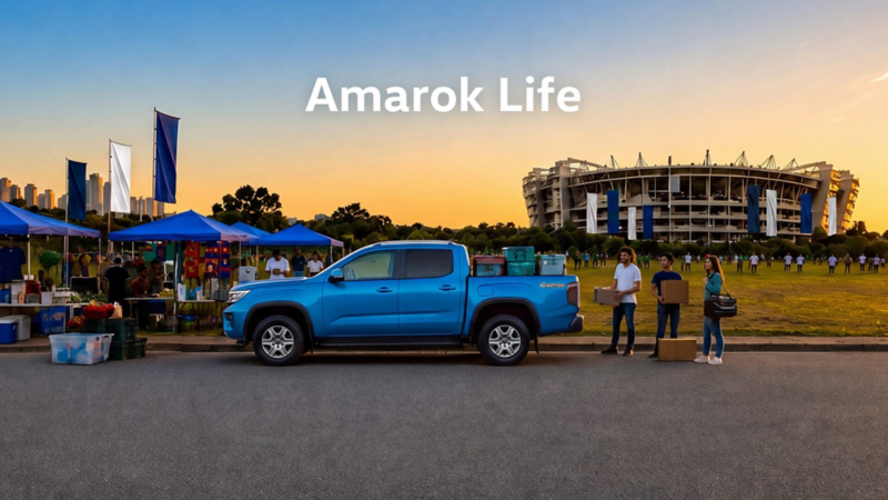 Estrena una camioneta pickup VW Amarok a precio especial