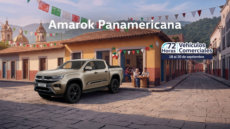 Estrena una camioneta pickup VW Amarok a precio especial
