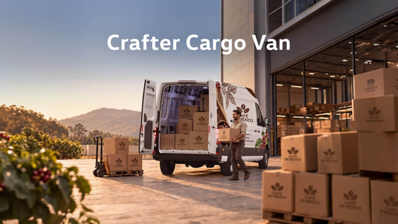 Aprovecha y adquiere una camioneta de trabajo VW Crafter Van en promoción