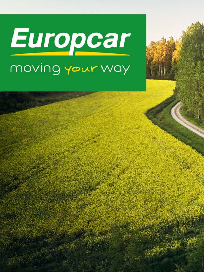 VW California och Grand California med en Europcar logotyp