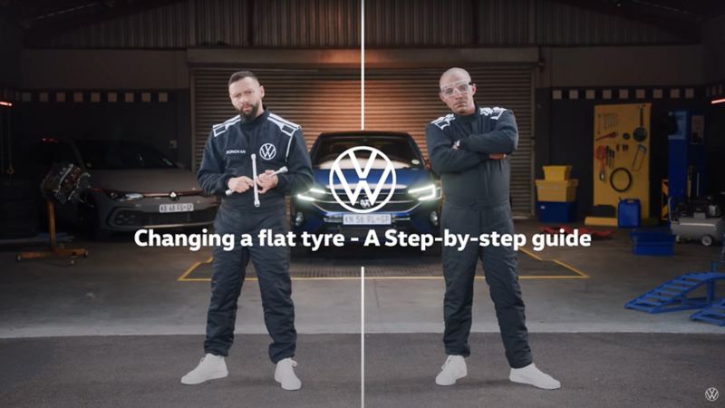 VW Car Care Tips – How to change a flat tyre