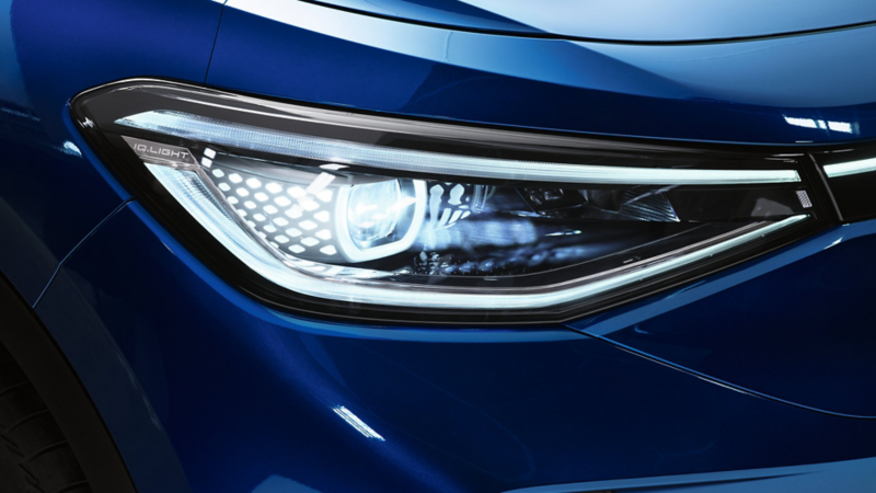 Zoom sur l'optique IQ.LIGHT - Matrix LED de l'ID.4