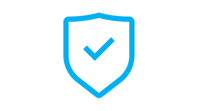 Un icono que muestra un check