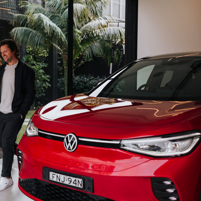 Close up of red ID. 5 GTX