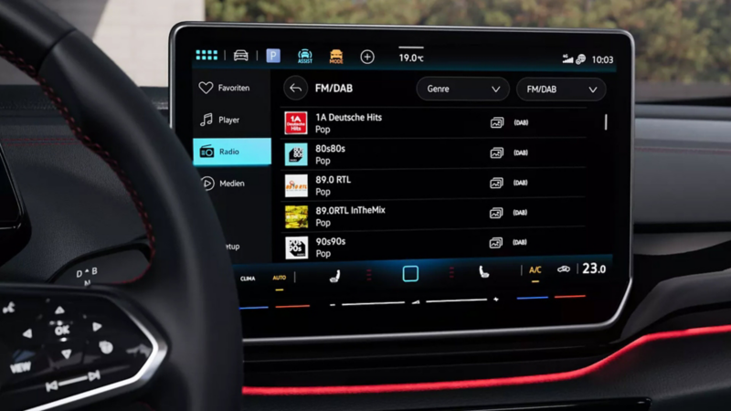 ID range interior display