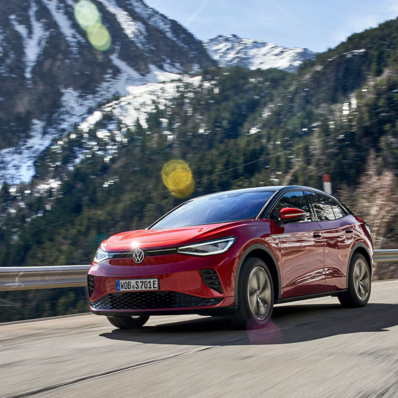 Volkswagen sur la route