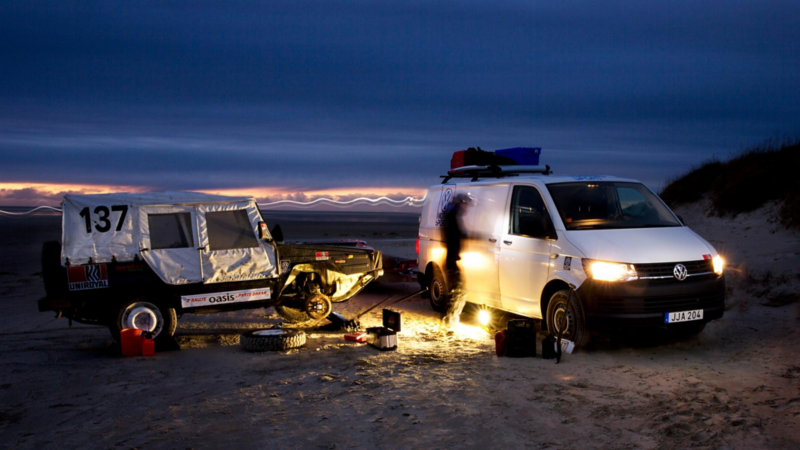Camping med Iltis