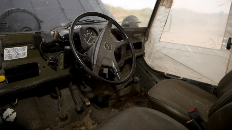 Iltis förarplats