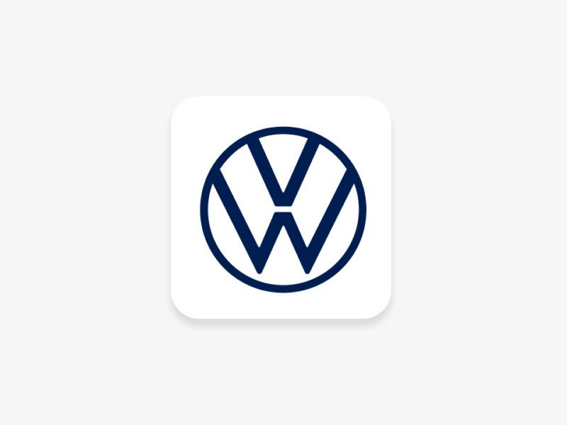 Volkswagen logo.