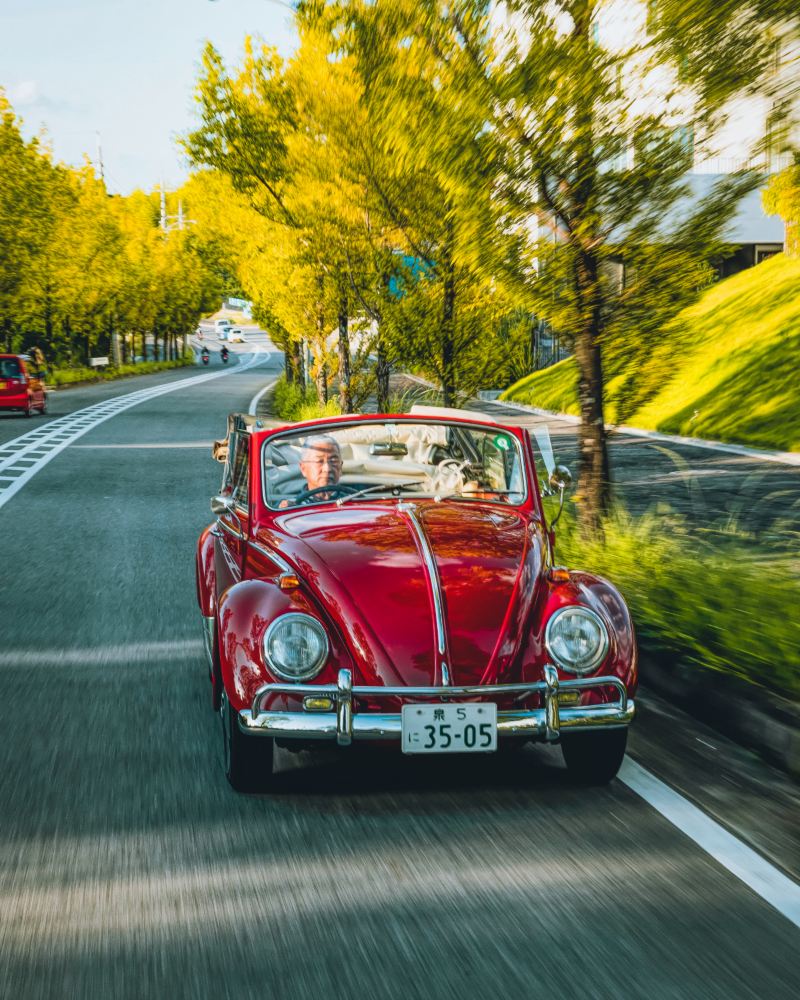 空冷ビートルの オープン幌一式 - 自動車