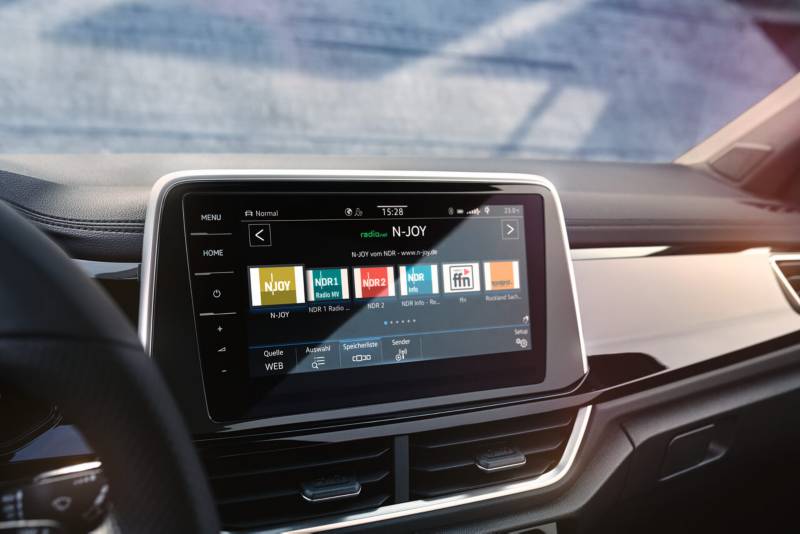 The Discover Pro navigation and infotainment system in the 2022 T-Roc