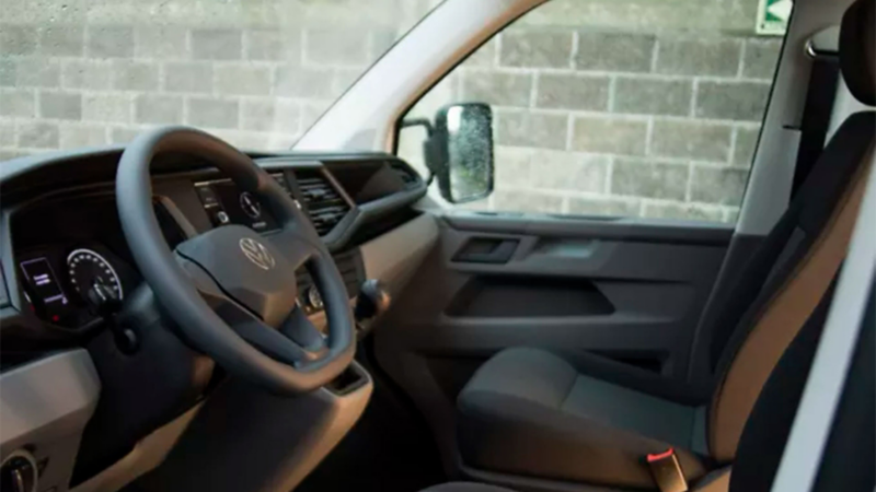 Interior de Volkswagen Transporter, edición 6.1 Cargo Van.