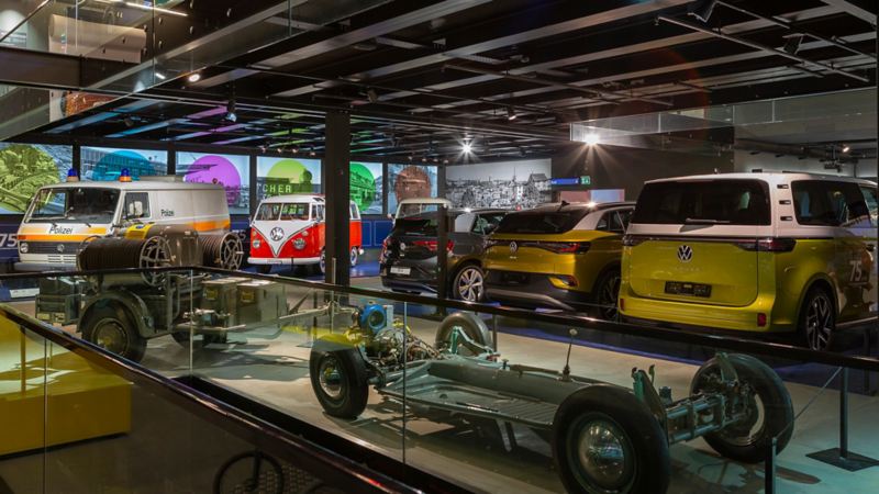 La mostra sull'anniversario della VW al Museo Svizzero dei Trasporti