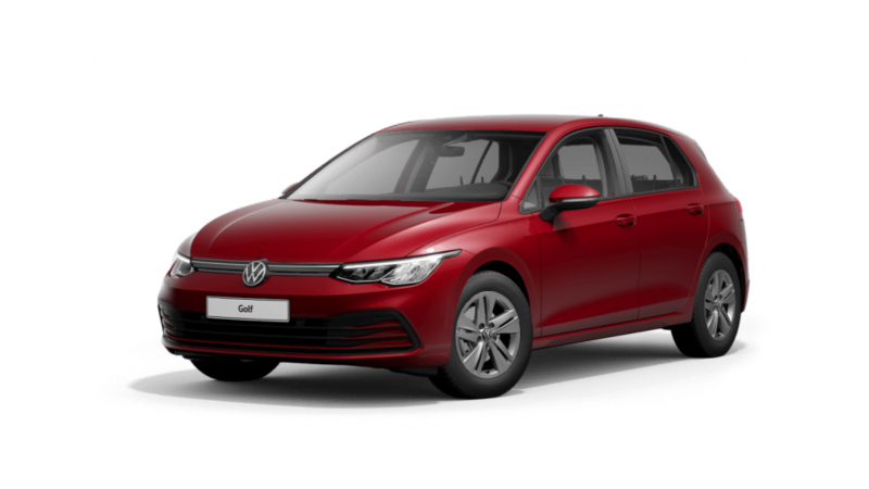 volkswagen Golf color kings red metalizado