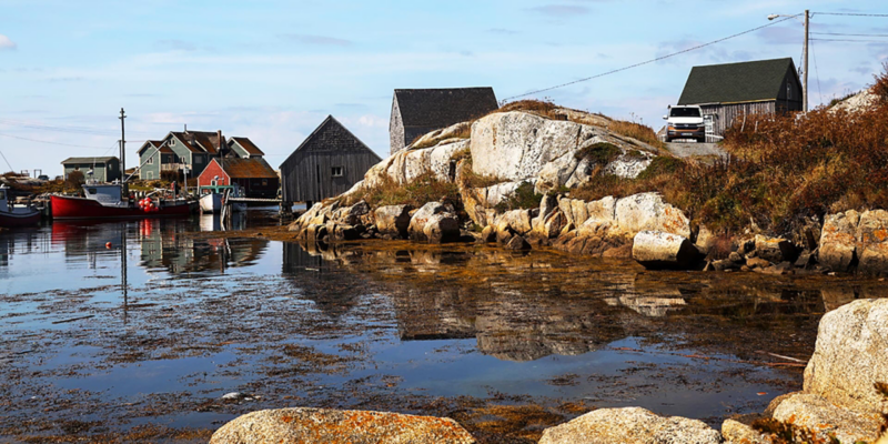 Vissa delar av Nova Scotia påminner en hel del om vår egen Västkust
