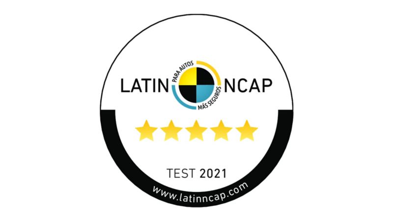 Taos es un auto seguro, cuenta con 5 estrellas de Latin NCAP otorgadas en diciembre 2021. 