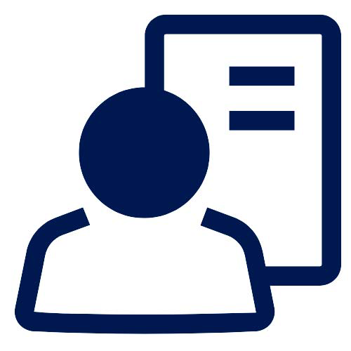 Ícono de contacto con Volkswagen