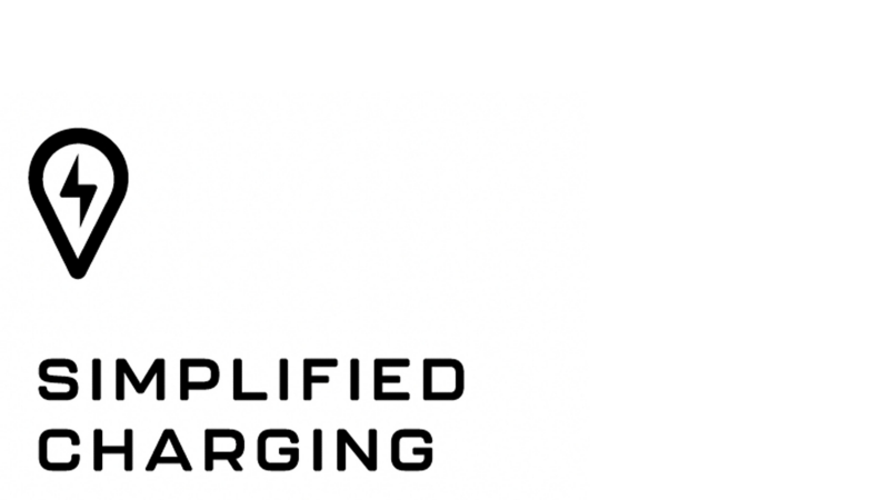 Simplified charging logo
