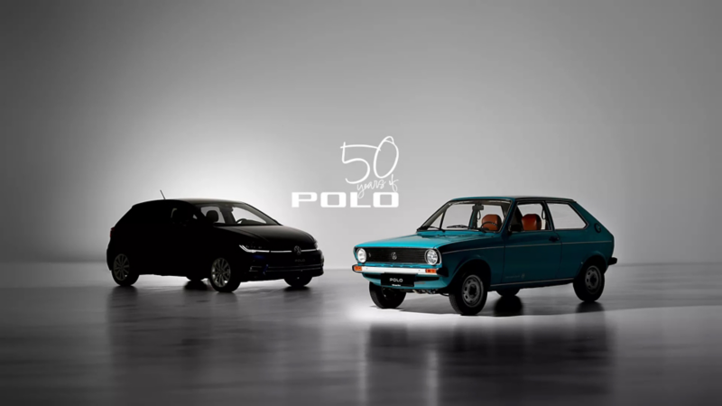 Two Volkswagen Polo vehicles