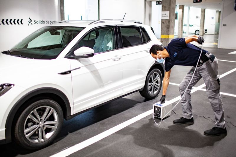 Limpieza con Ozono Volkswagen Canarias