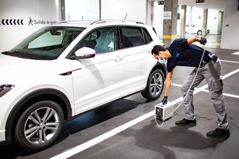 Limpieza con Ozono Volkswagen Canarias