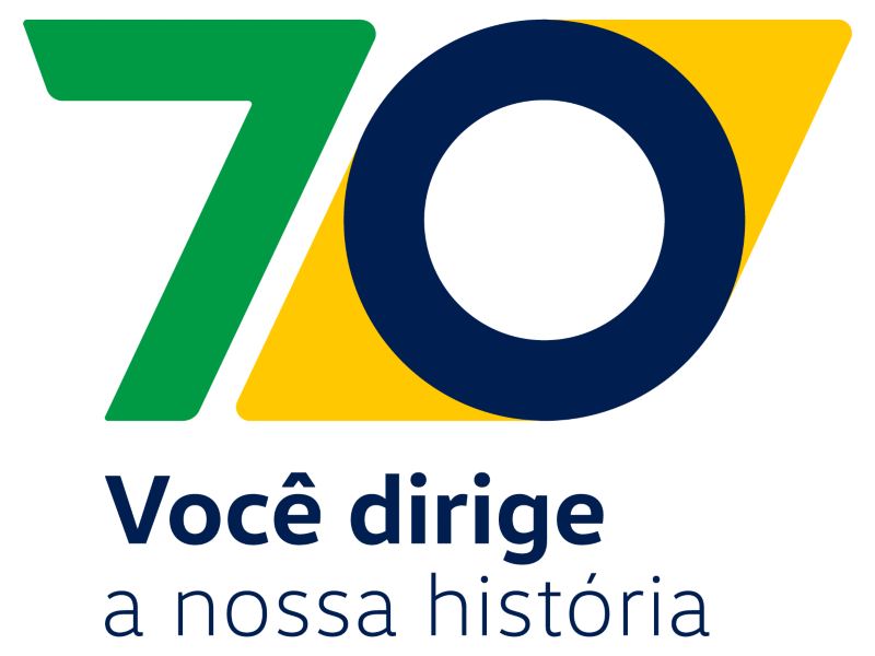 Volkswagen do Brasil - Logo  70 anos