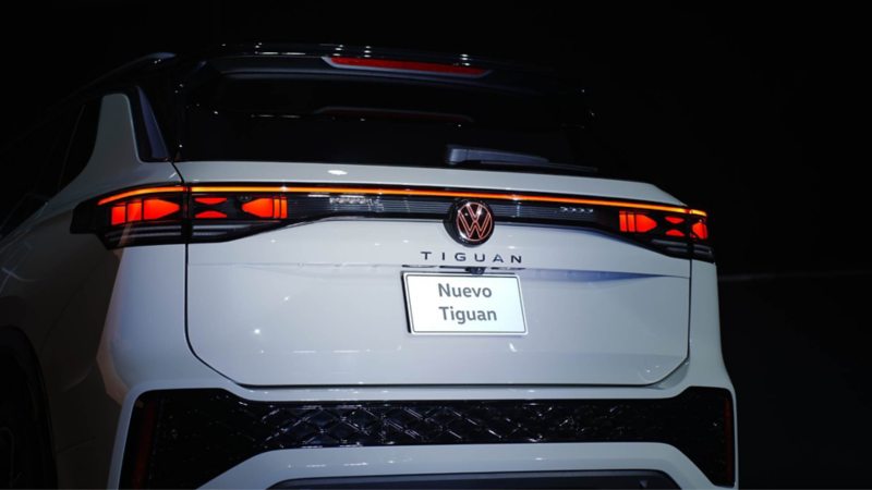 Puerta de cajuela de Nuevo Tiguan 2025 en versión R-Line