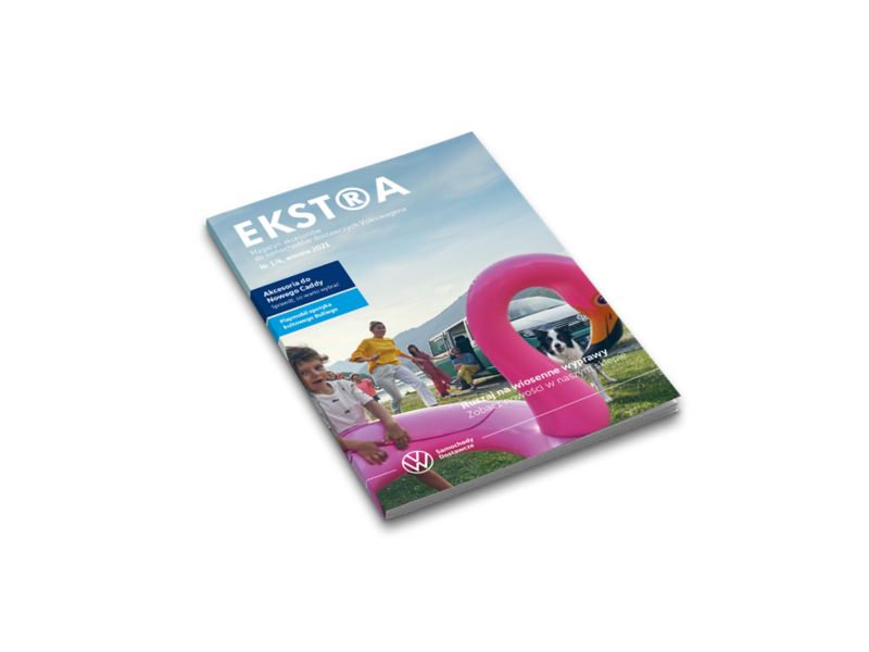 Okładka wiosennego wydania Magazynu EKSTRA