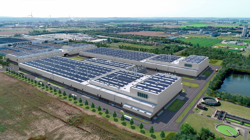 La giga-usine du groupe Volkswagen