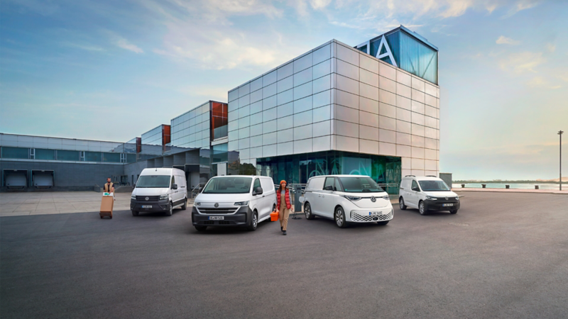 gamme Volkswagen Véhicules Utilitaires Crafter Van caddy Id. buzz transporter ville