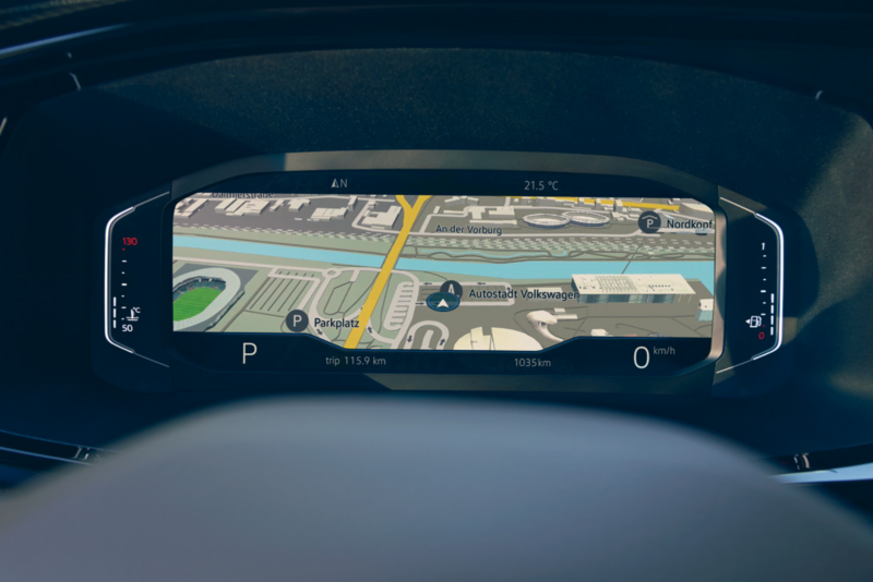 El sistema de navegacion discover pro del VW Multivan 6.1.