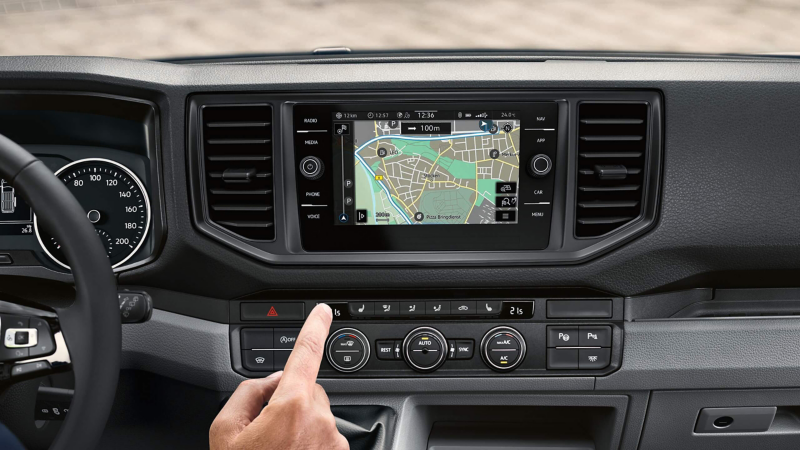 vw crafter varebil klimaanlegg