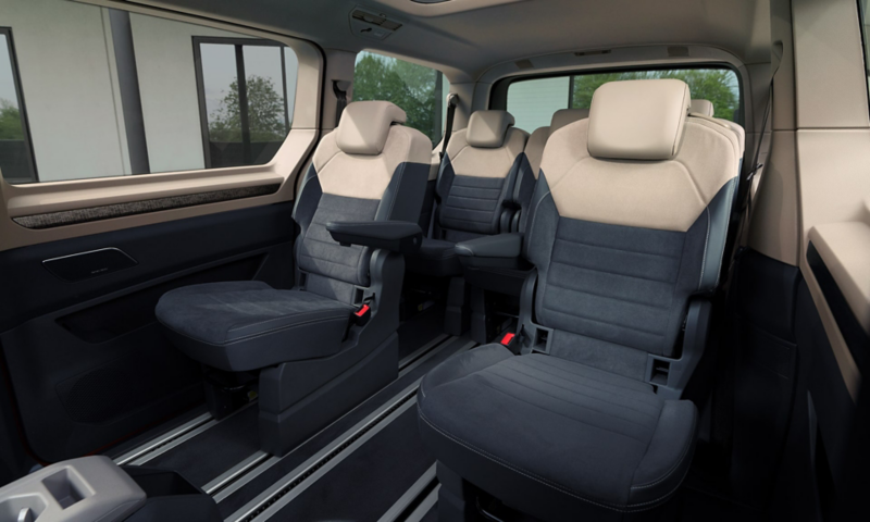 intérieur aménageable du Multivan VW