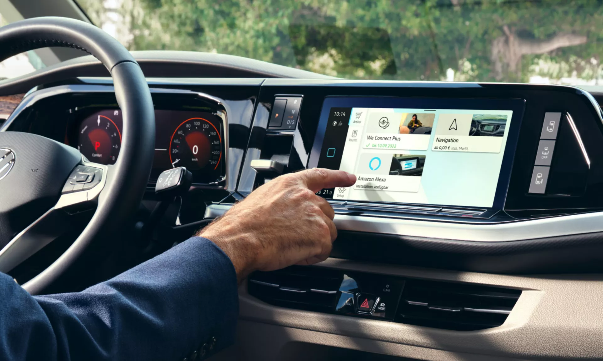 Volkswagen Caravelle Digital Cockpit voice control