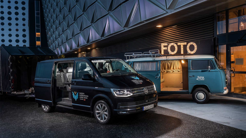 Multivan photobooth på Friends Arena