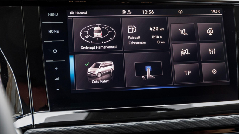 Volkswagen Multivan display