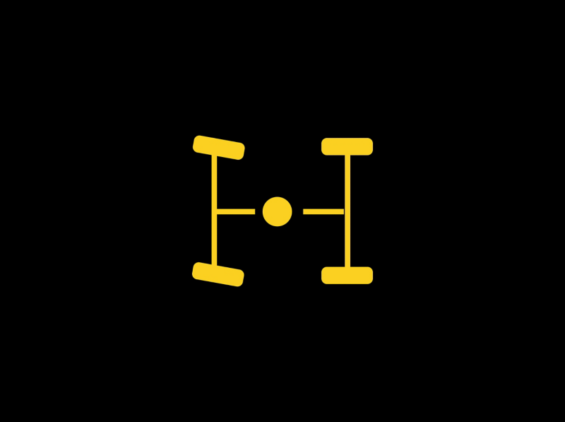 VW amber differential lock engaged