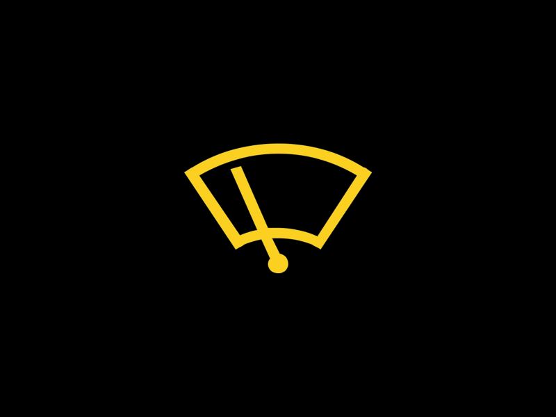 VW amber windshield wiper malfunction yellow windshield wiper