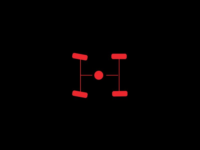 Mal funcionamiento del bloqueo del diferencial de la luz de advertencia roja VW