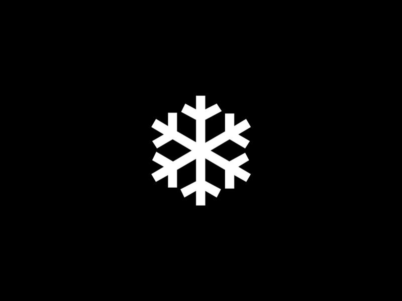 VW white snowflake icon