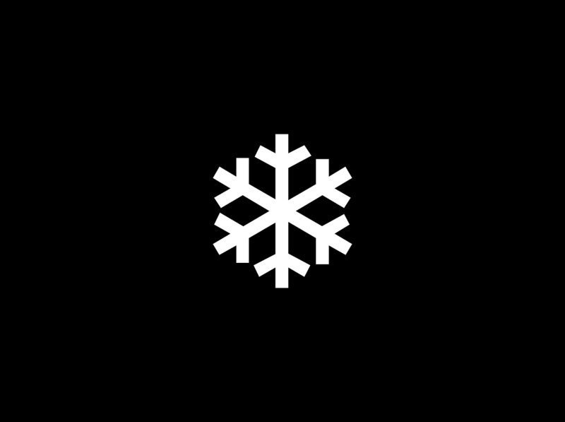 VW white snowflake icon