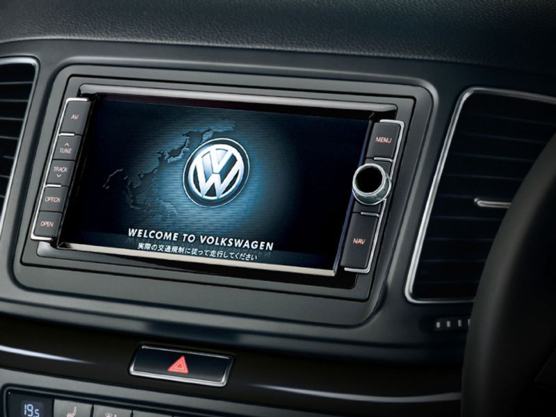 フォルクスワーゲン 純正ナビ シャラン