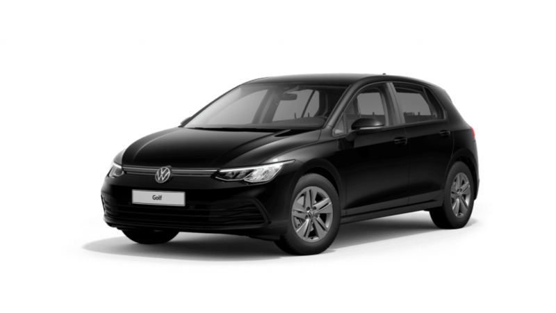 volkswagen Golf color negro efecto perla