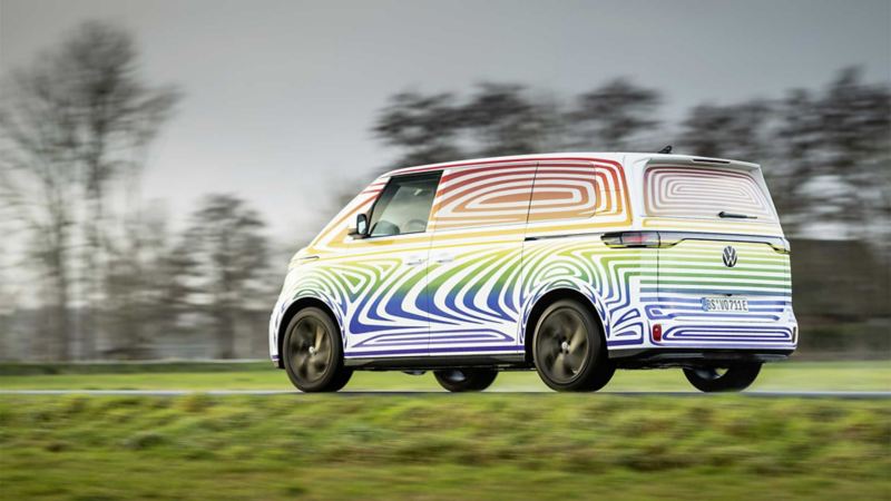 ID.Buzz, furgoneta eléctrica de Volkswagen. Lanzamiento en 2022.