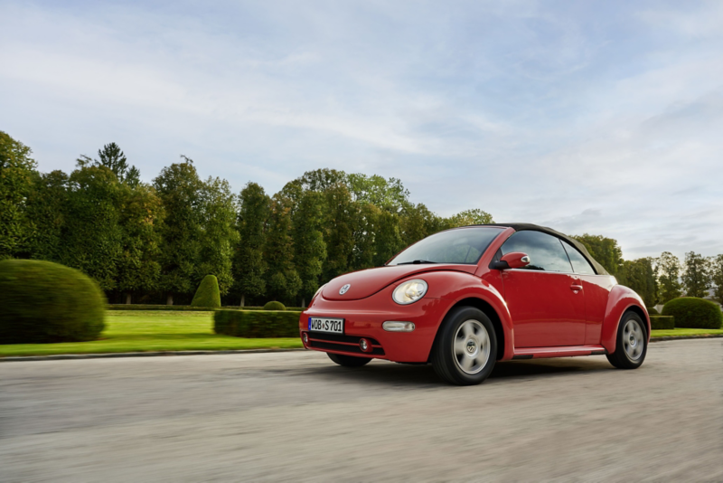 New Beetle sur la route