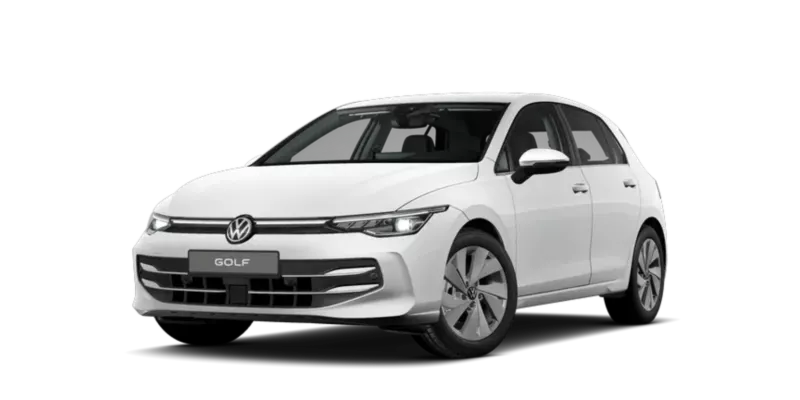 The new Golf 3/4-view