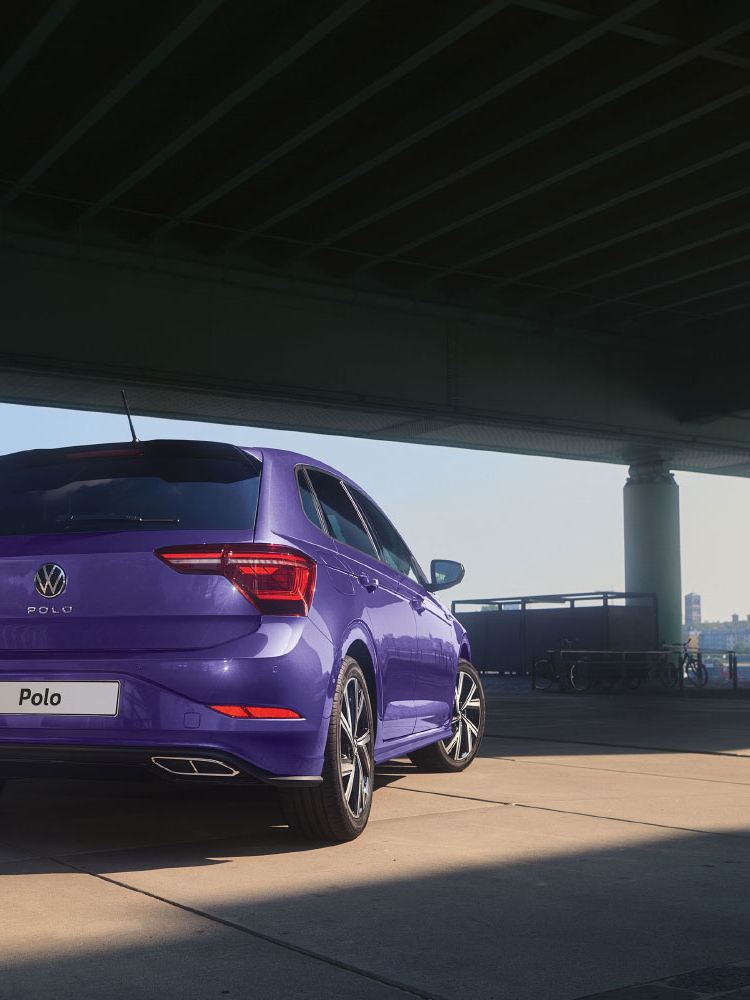 rear view of the new polo