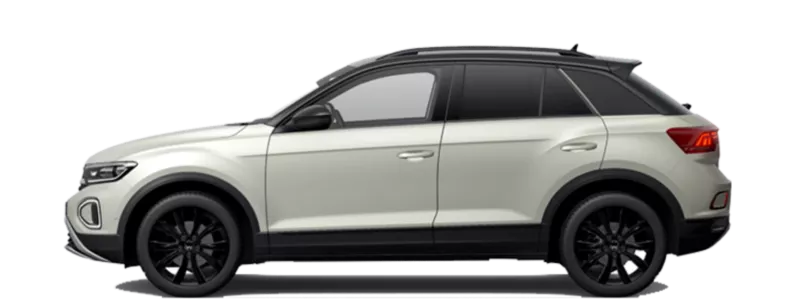 The New T-Roc side-view