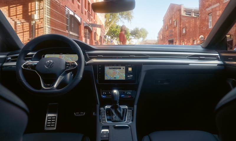 Interior dashboard of a new Arteon