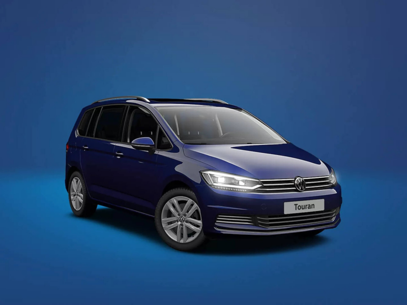 Image showing the Touran Match trim against a blue background.